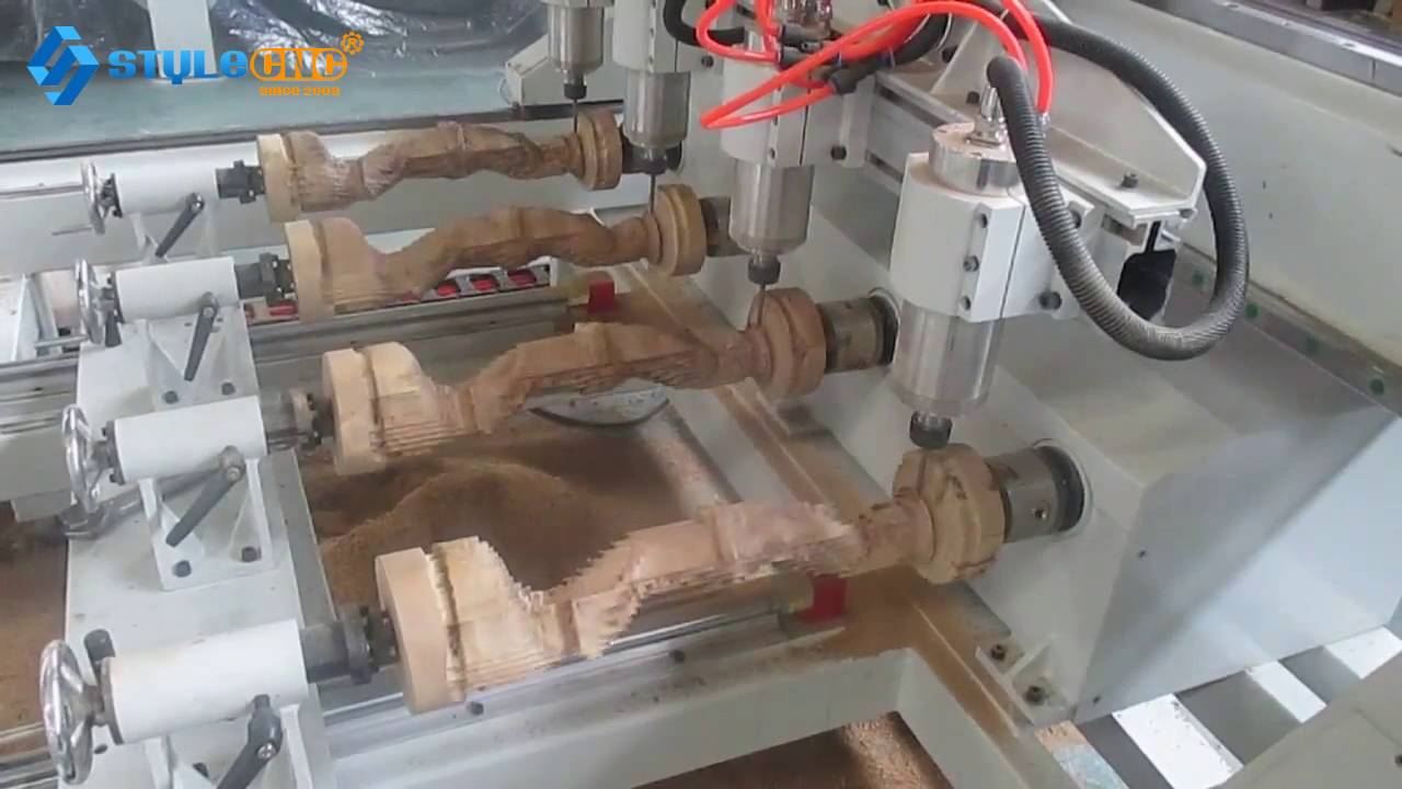 經濟實惠的3D數控雕刻機帶有多個第四旋轉軸 經濟實惠的3D數控雕刻機帶有多個第四旋轉軸
